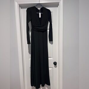NWT Baltic Born Black Long Sleeve Maxi. Size S.